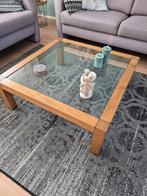 Salontafel, 50 tot 100 cm, Vierkant, Glas, Minder dan 50 cm