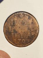 Holland, duit 1702 nr.3 (02), Postzegels en Munten, Munten | Nederland, Ophalen of Verzenden, Vóór koninkrijk, Overige waardes