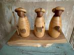 Gestyleerd kunstwerk van hout. Drie koningen / kerstmis., Ophalen