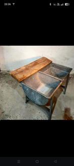 Oude waskuip, Ophalen, Gebruikt