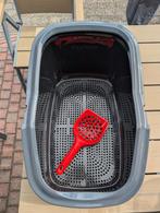 Peewee ecominor kattenbak incl schepje en zak houtkorrels, Ophalen of Verzenden