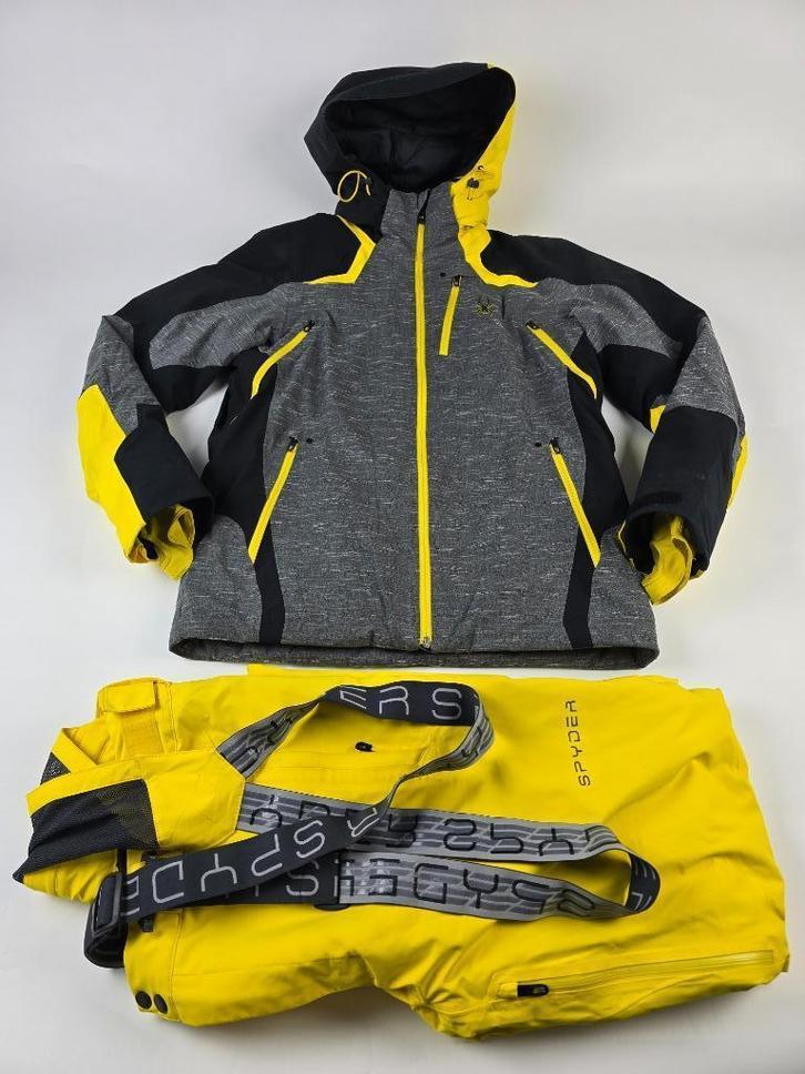 Spyder Titan GTX Ski Set Geel Heren S, Kleding | Heren, Wintersportkleding, Pak, Maat 48/50 (M), Ophalen of Verzenden