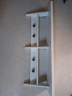Gratis afhalen: Wandrekje/garderobenrekje, wit, 98x30x20cm, Huis en Inrichting, Woonaccessoires | Kapstokken, Ophalen, Gebruikt