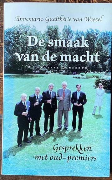 De smaak van de macht gesprekken met oud-premiers beschikbaar voor biedingen