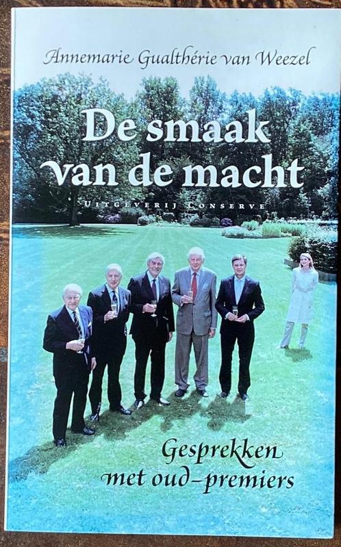 De smaak van de macht gesprekken met oud-premiers, Boeken, Politiek en Maatschappij, Zo goed als nieuw, Nederland, Ophalen of Verzenden