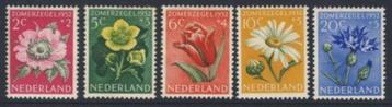 Postfris, Zomerzegels 1952 NVPH 583/587 beschikbaar voor biedingen