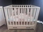 Box wit met lade, Kinderen en Baby's, Ophalen, Gebruikt, Vierkant, In hoogte verstelbaar