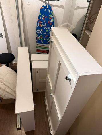 IKEA Bedframe 160x200 met opbergruimte- Wit - afbeelding 6