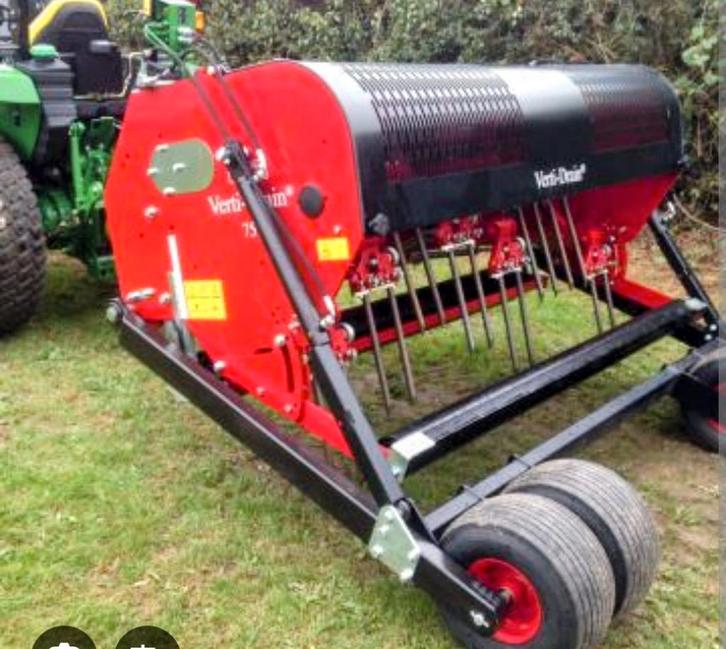 Verti-drain 7521 prikmachine / beluchter / prikker, Tuin en Terras, Verticuteermachines, Elektrisch, Ophalen of Verzenden