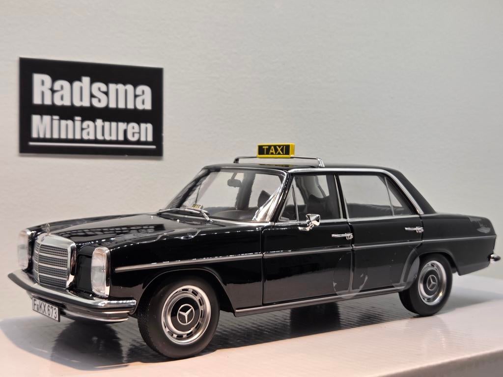 Mercedes-Benz 200 TAXI - W115 - 1:18 Norev, Hobby en Vrije tijd, Modelauto's | 1:18, Nieuw, Auto, Norev, Ophalen of Verzenden