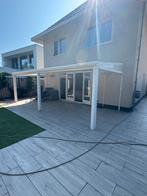 Overkapping 3x7m met verlichting en glazen deuren, Tuin en Terras, Overkappingen, Ophalen, Gebruikt, Veranda