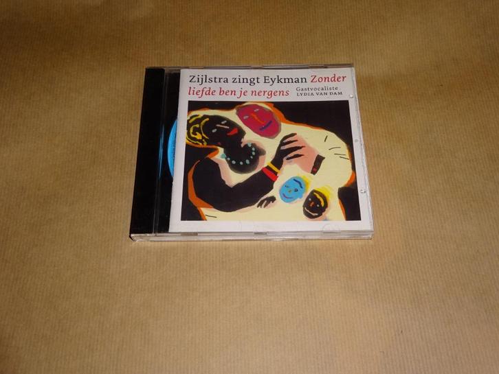 CD Zijlstra zingt Eykman Zonder liefde ben je nergens, Cd's en Dvd's, Cd's | Nederlandstalig, Ophalen of Verzenden