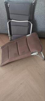 Westfield voetensteun 2 stuks charcoal grey, Caravans en Kamperen, Ophalen, Gebruikt, Campingstoel