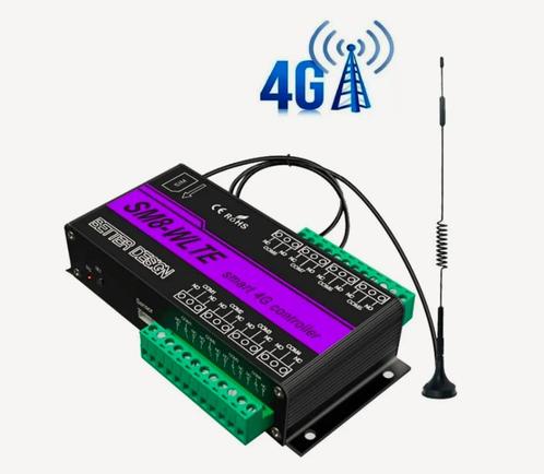 8 kanaals relais gsm 4G bediening op afstand met app sms bel, Doe-het-zelf en Verbouw, Alarmsystemen, Nieuw, Detector, Sensor of Melder