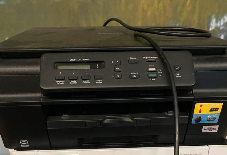 Brother DCP-J132W All-in-One Printer, Computers en Software, Printers, Gebruikt, All-in-one, Inkjetprinter, Kleur printen, Draadloos
