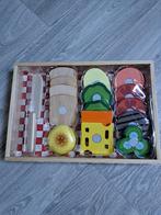 Melissa & Doug houten sandwich set., Ophalen of Verzenden, Zo goed als nieuw, Overige typen