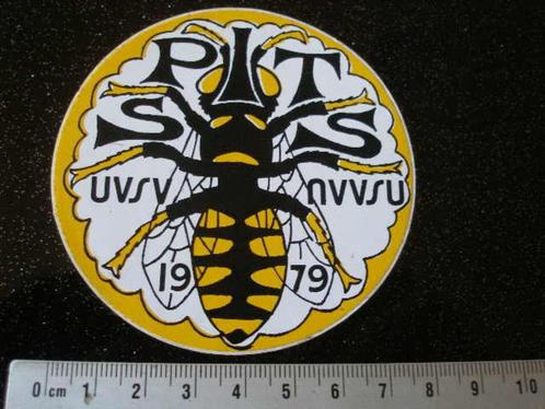 sticker uvsv nvvsu 1979 logo bij pit, Verzamelen, Stickers, Zo goed als nieuw, Bedrijf of Vereniging, Verzenden