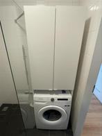 IKEA wasmachine/drogerkast wit, Ophalen, Overige typen, 50 tot 100 cm, Zo goed als nieuw