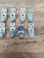 Glijders voor schuifkast rails - Klein, Ophalen of Verzenden, Gebruikt, IJzer, Schuif of Grendel