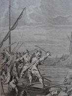 gravure Jan v. Galen verdedigt zich tegen 20 rovers 18e eeuw, Verzenden