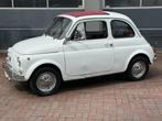 Fiat 500L 1971 APK VRIJ Gesynchroniseerde versnellingsbak, Auto's, Oldtimers, Achterwielaandrijving, 594 cc, 4 stoelen, Wit