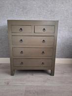 Leuk houten kastje, ladenkast, kast 69,5(b)x85(h)x43,5(d) cm, Ophalen, Gebruikt, Landelijk modern, 5 laden of meer