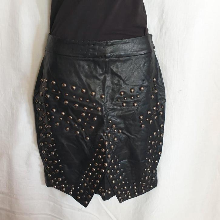 Gave rok met studs mt S merk Drole De Copine, Kleding | Dames, Carnavalskleding en Feestkleding, Zo goed als nieuw, Kleding, Carnaval