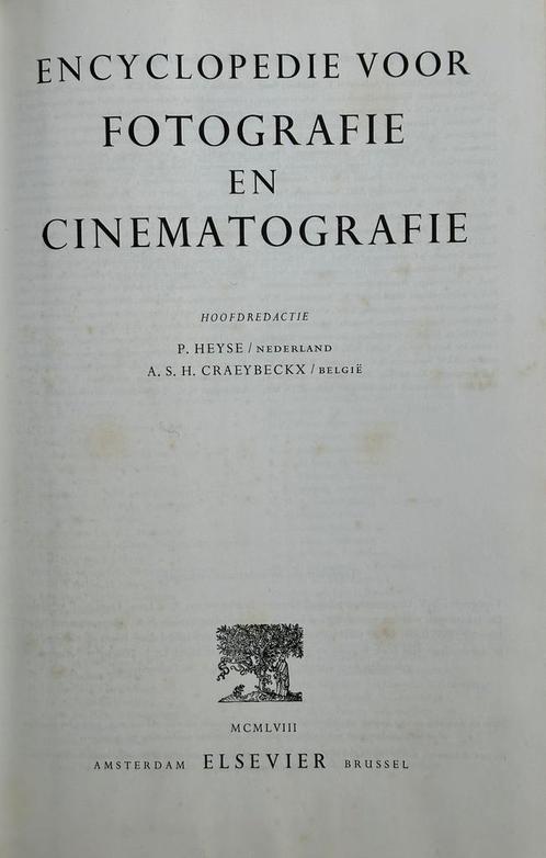 Winkler Prins. Encyclopedie Fotografie  en Cinemafotografie, Boeken, Encyclopedieën, Gelezen, Complete serie, Overige onderwerpen