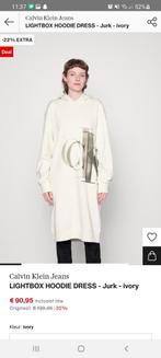 Hoodie jurk   CK, Ophalen of Verzenden, Zo goed als nieuw, Maat 46/48 (XL) of groter, Onder de knie