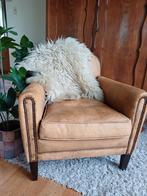Schapenleer Fauteuil stoel clubfauteuil dutch design Spakman, Huis en Inrichting, Fauteuils, Ophalen, Gebruikt, Leer, 50 tot 75 cm