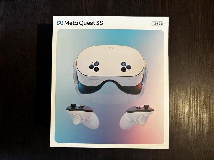 Meta Quest 3S VR-Bril, Spelcomputers en Games, Virtual Reality, Zo goed als nieuw, Overige platformen, Verzenden