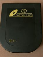 Portable CD box goed voor 10 cd’s, Huis en Inrichting, Woonaccessoires | Cd- en Dvd-rekken, Kunststof, Minder dan 25 discs, Ophalen of Verzenden