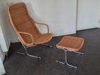 Loungefauteuil, comfortabel,  inclusief voetenbank, Ophalen, Gebruikt
