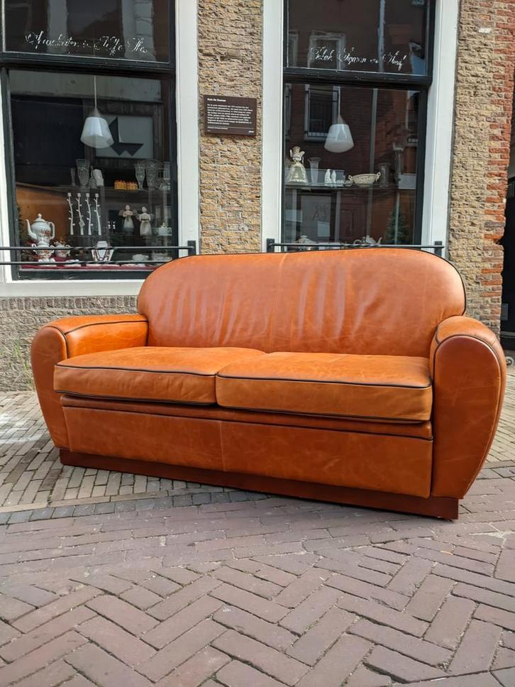 - Club Sofa -, Huis en Inrichting, Banken | Sofa's en Chaises Longues, Zo goed als nieuw, Tweepersoons, 150 tot 200 cm, 75 tot 100 cm