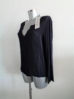 Transfer blouse tuniek donkerblauw viscose medium NIEUW, Kleding | Dames, Maat 38/40 (M), Blauw, Nieuw, Ophalen of Verzenden