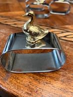 Vintage Servetringen met eendjes, Antiek en Kunst, Curiosa en Brocante, Ophalen of Verzenden