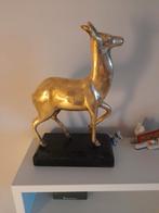 Hertje op standaard. Messing, Antiek en Kunst, Ophalen of Verzenden
