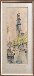 Westertoren Amsterdam - Litho Gerard van Berkel, Antiek en Kunst, Ophalen of Verzenden