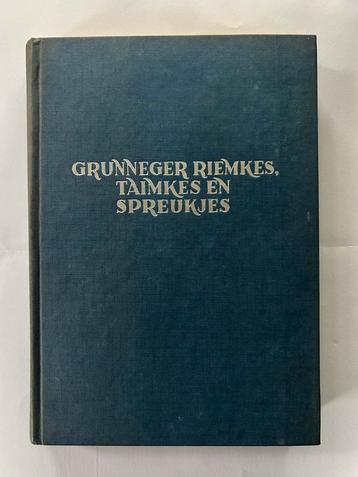 Grunneger Riemkes en Spreukjes - K. Ter Laan, dialect beschikbaar voor biedingen