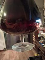 Grote Cognac Vaas, Huis en Inrichting, Woonaccessoires | Vazen, Gebruikt, Overige kleuren, Ophalen of Verzenden, Glas