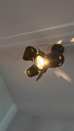 Industriële studiolamp, Huis en Inrichting, Lampen | Spots, Ophalen, Zo goed als nieuw, Metaal of Aluminium, Industrieel