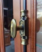 Franse eikenhouten vitrinekast | Espagnoletsluiting #2364, Niet ingevuld, 200 cm of meer, Niet ingevuld, Zo goed als nieuw