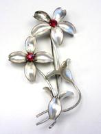 Leuke aparte broche, Ophalen of Verzenden, Zilver, Overige materialen