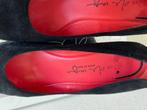 Pas de Rouge pumps zwart suede plateau 41, Kleding | Dames, Schoenen, Pumps, Verzenden, Zwart, Zo goed als nieuw
