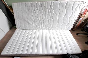 IKEA Hamarvik matras 90x200 + topper beschikbaar voor biedingen