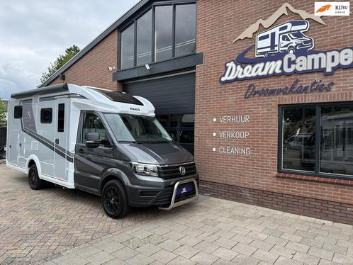Knaus Van ti Plus 650 Uniek! Levelsysteem! Fietsendrager! Au, Caravans en Kamperen, Campers, Bedrijf, tot en met 2, Half-integraal