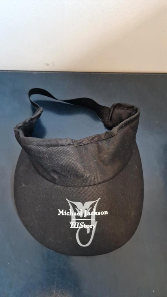 Michael Jackson HIStory Visor Pet, Kleding | Heren, Hoeden en Petten, Zo goed als nieuw, Pet, One size fits all, Ophalen of Verzenden