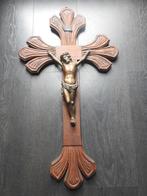 grote crucifix 1950/60 kruis jezus katholiek, Ophalen of Verzenden