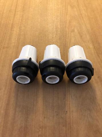 4x Danfoss Panda Radiator Thermostaatknop M30x1,5 beschikbaar voor biedingen