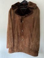 Vintage Bruine leren jas - O.S.A. Bruxelles maat L, Kleding | Heren, Ophalen of Verzenden, Zo goed als nieuw, Overige maten, Bruin